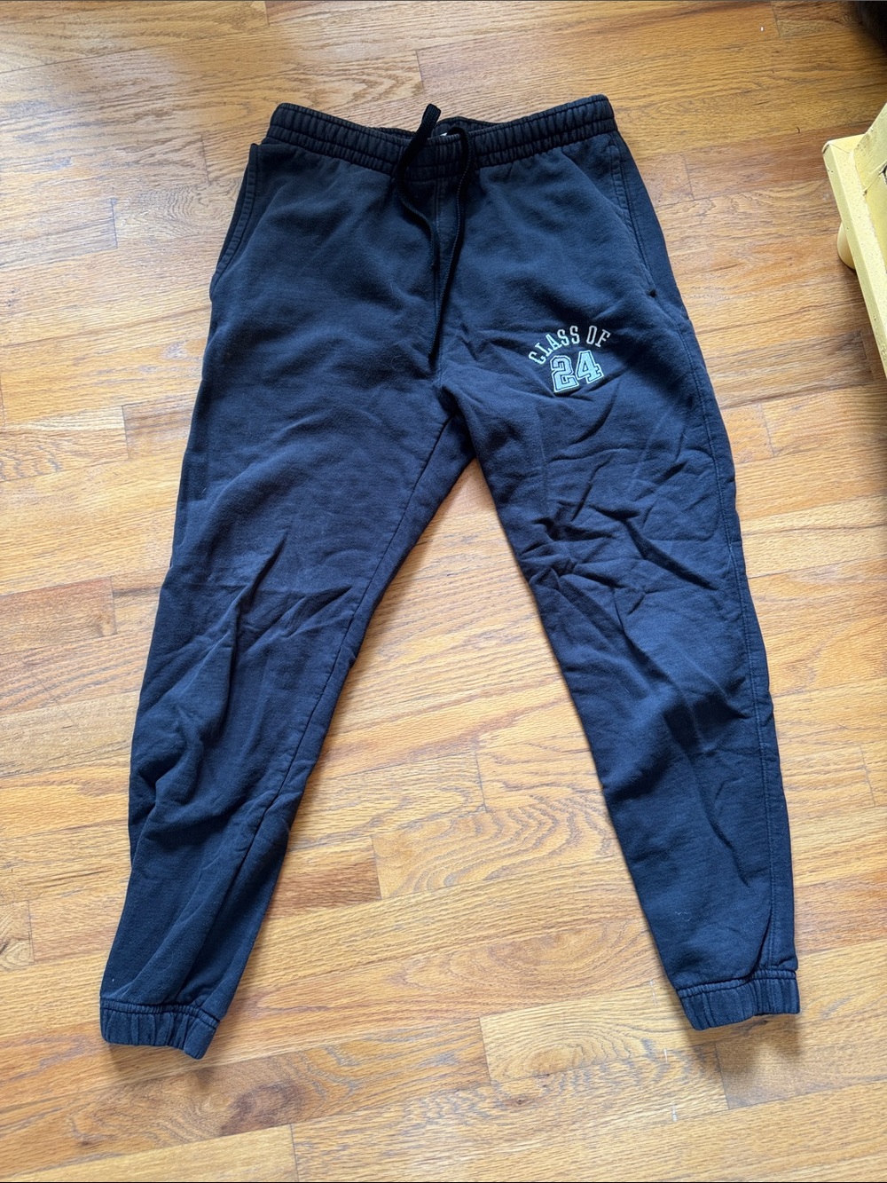 Black 'Class of 24' Men's Jogger Sweatpants